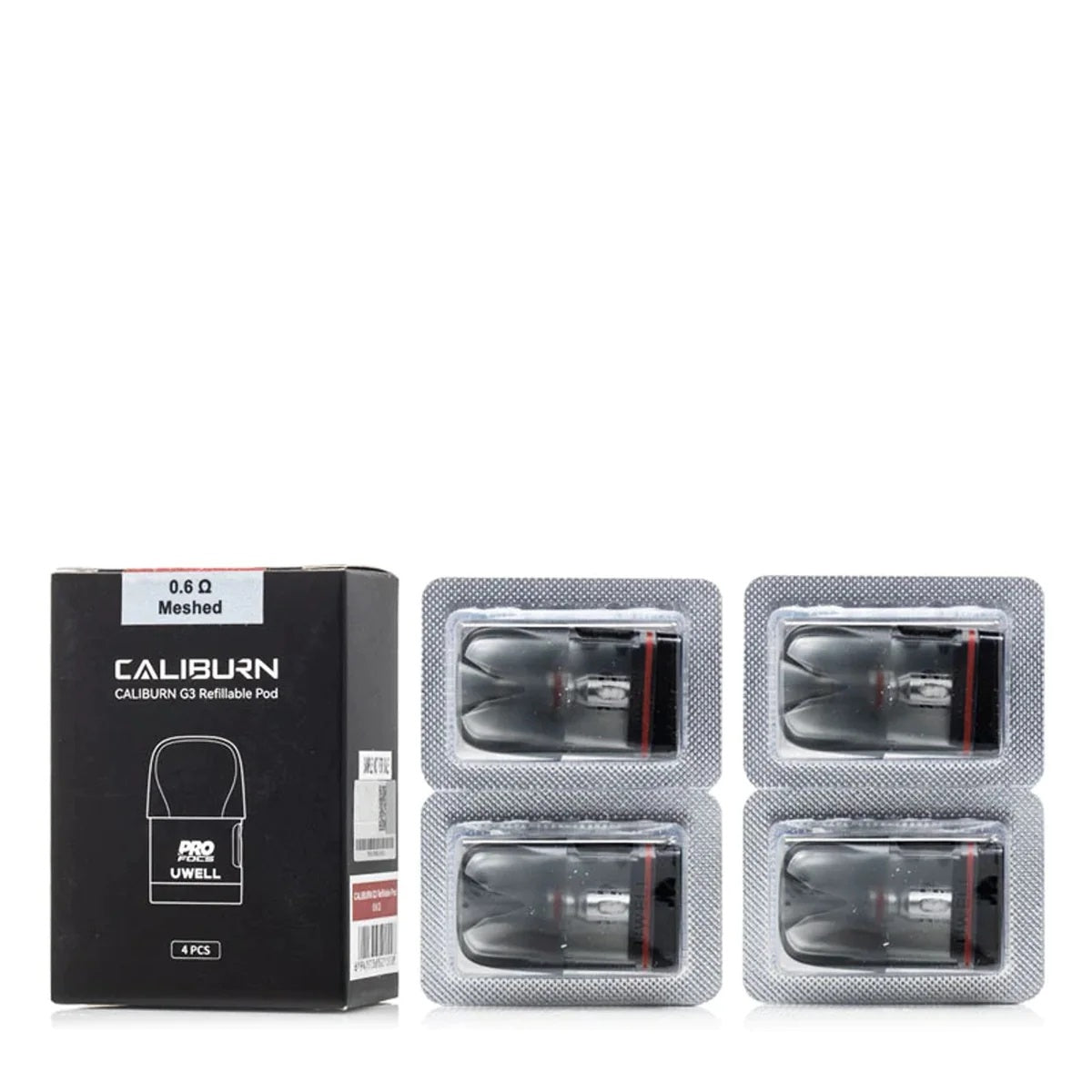 Uwell Caliburn G3 Cartridge (4 pcs per pack)