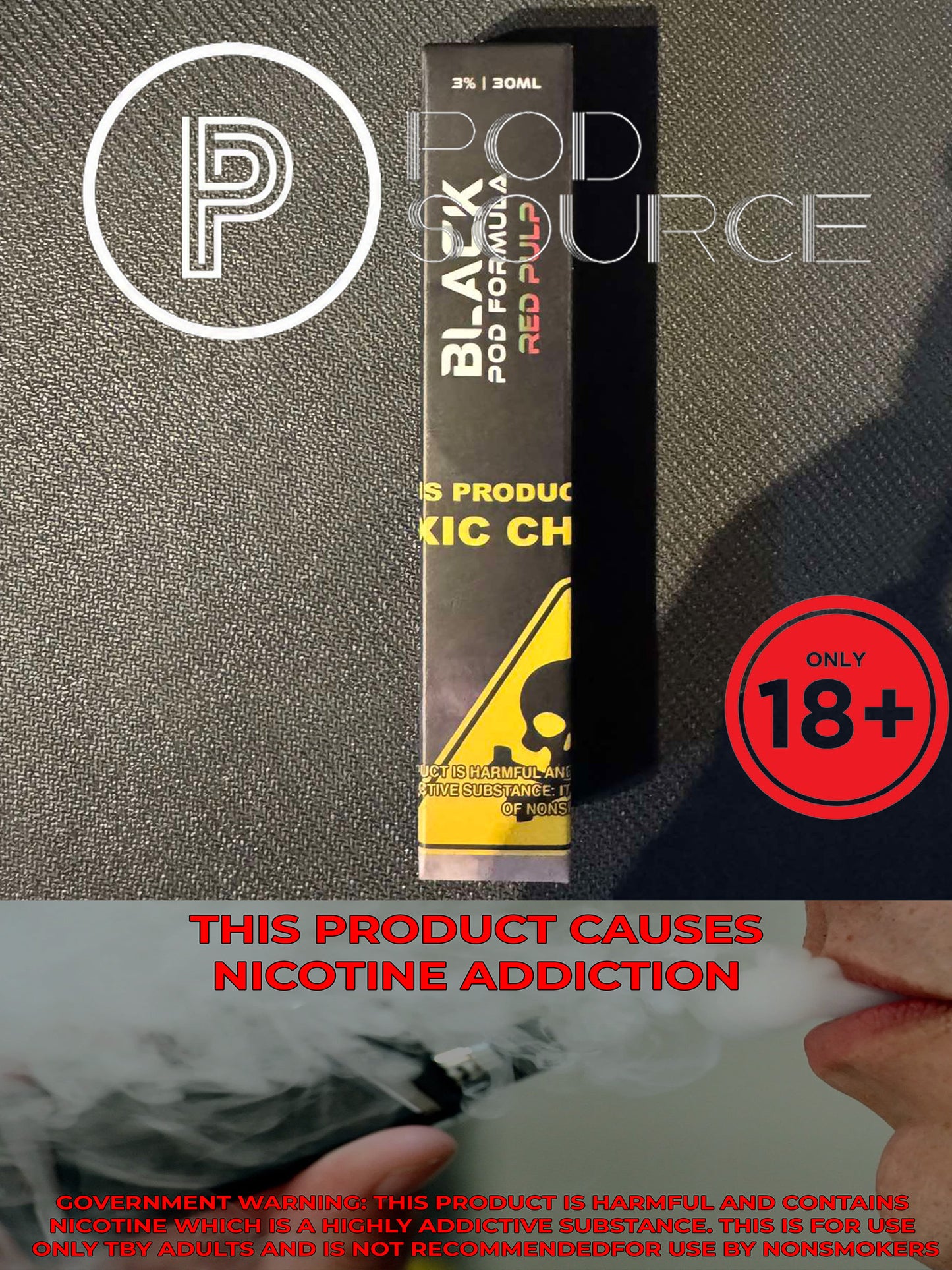 Black Elite Pod Formula 30ml
