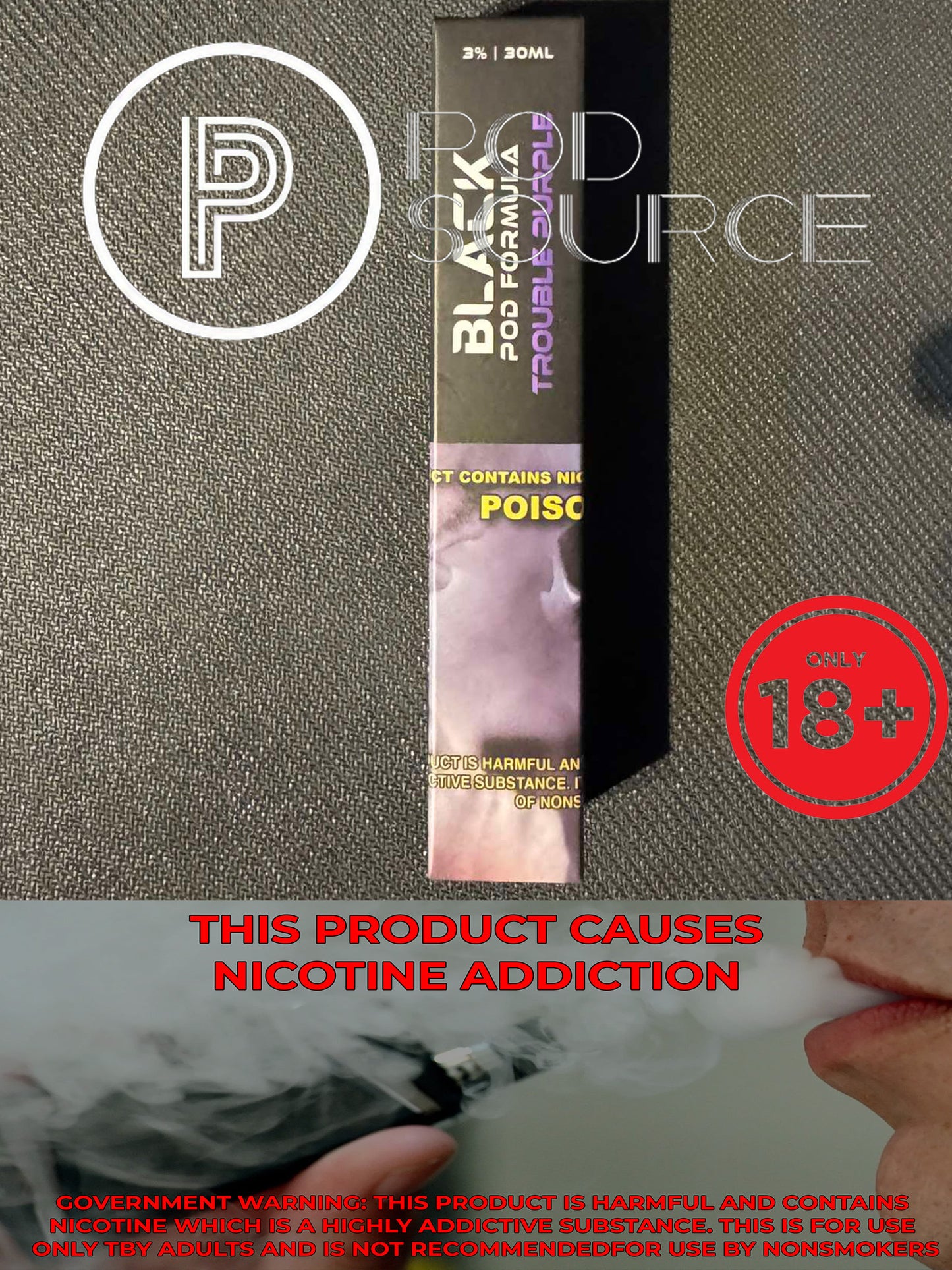 Black Elite Pod Formula 30ml