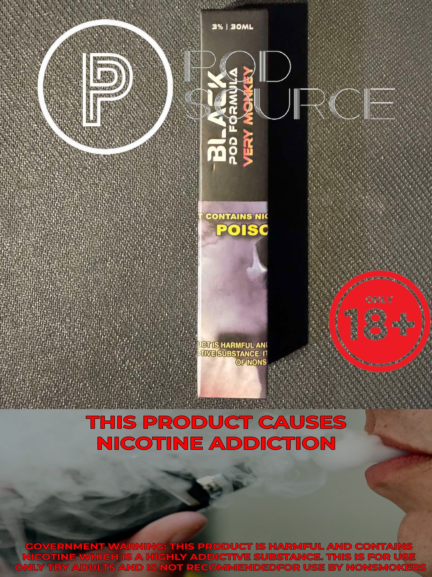 Black Elite Pod Formula 30ml