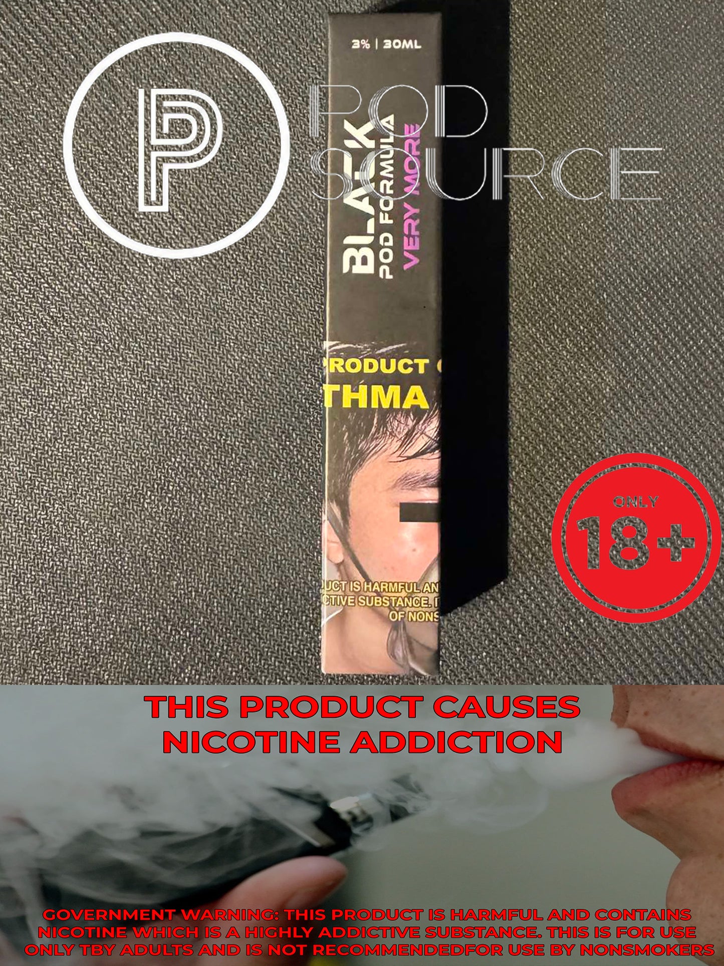 Black Elite Pod Formula 30ml