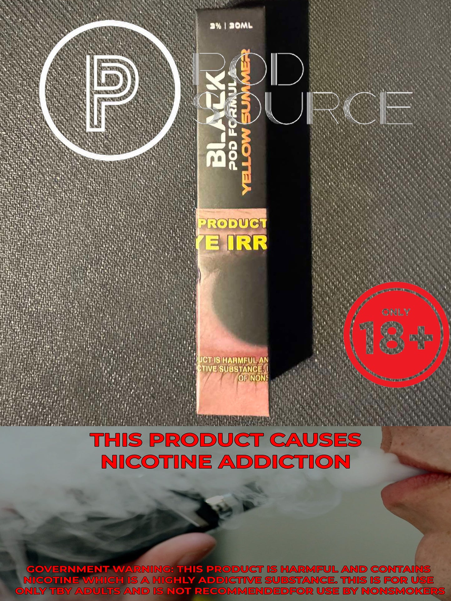 Black Elite Pod Formula 30ml