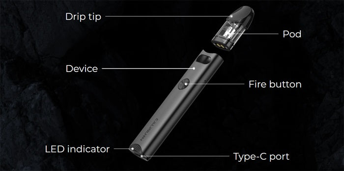 Uwell Caliburn A3 Pod System 520 mAh