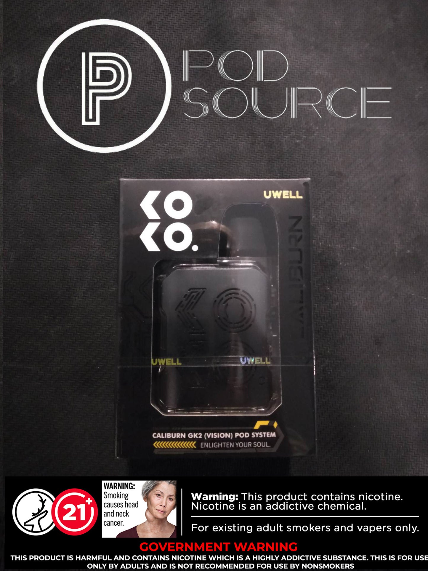 Uwell Caliburn GK2 690 mah Pod System