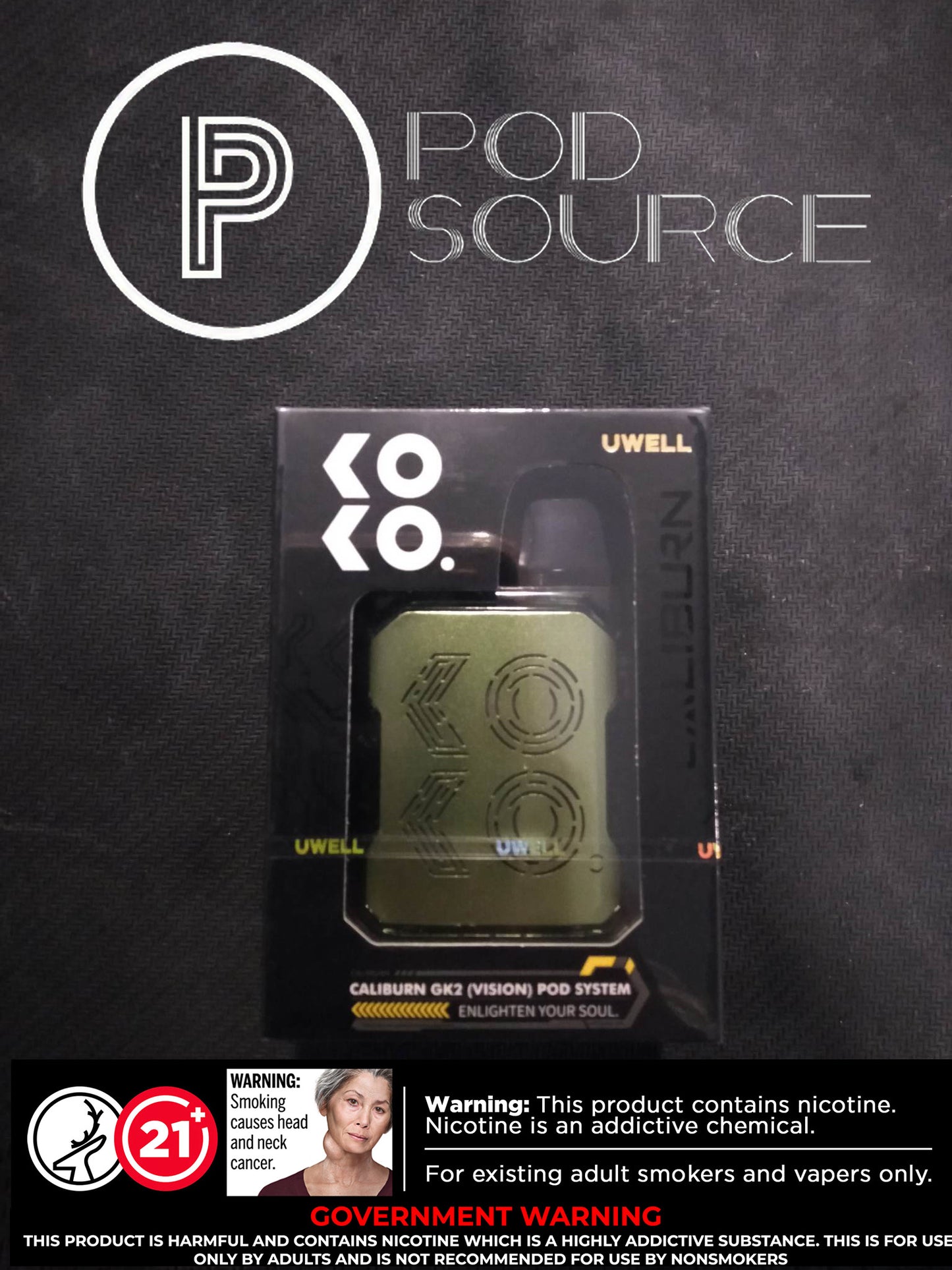Uwell Caliburn GK2 690 mah Pod System