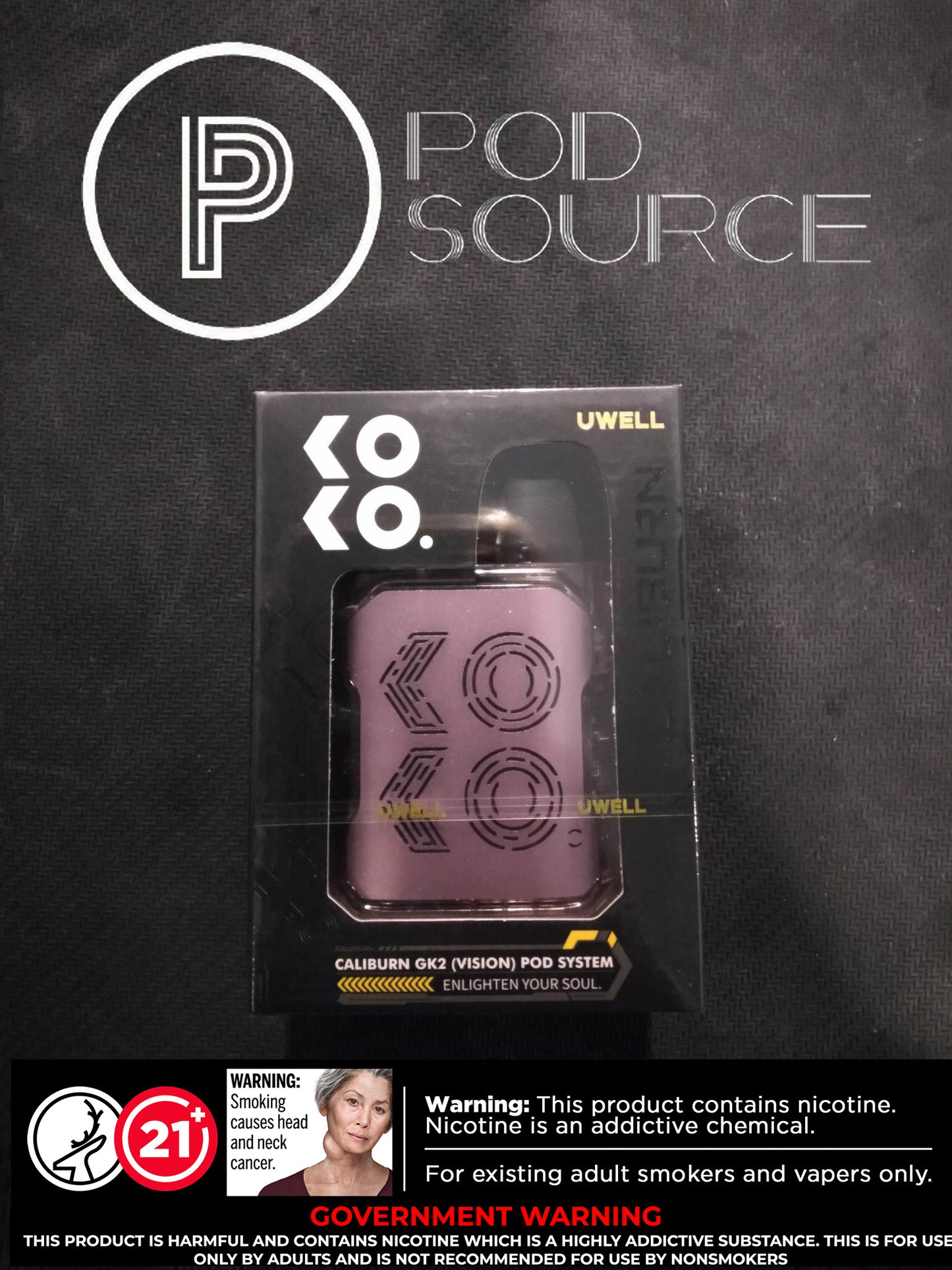 Uwell Caliburn GK2 690 mah Pod System