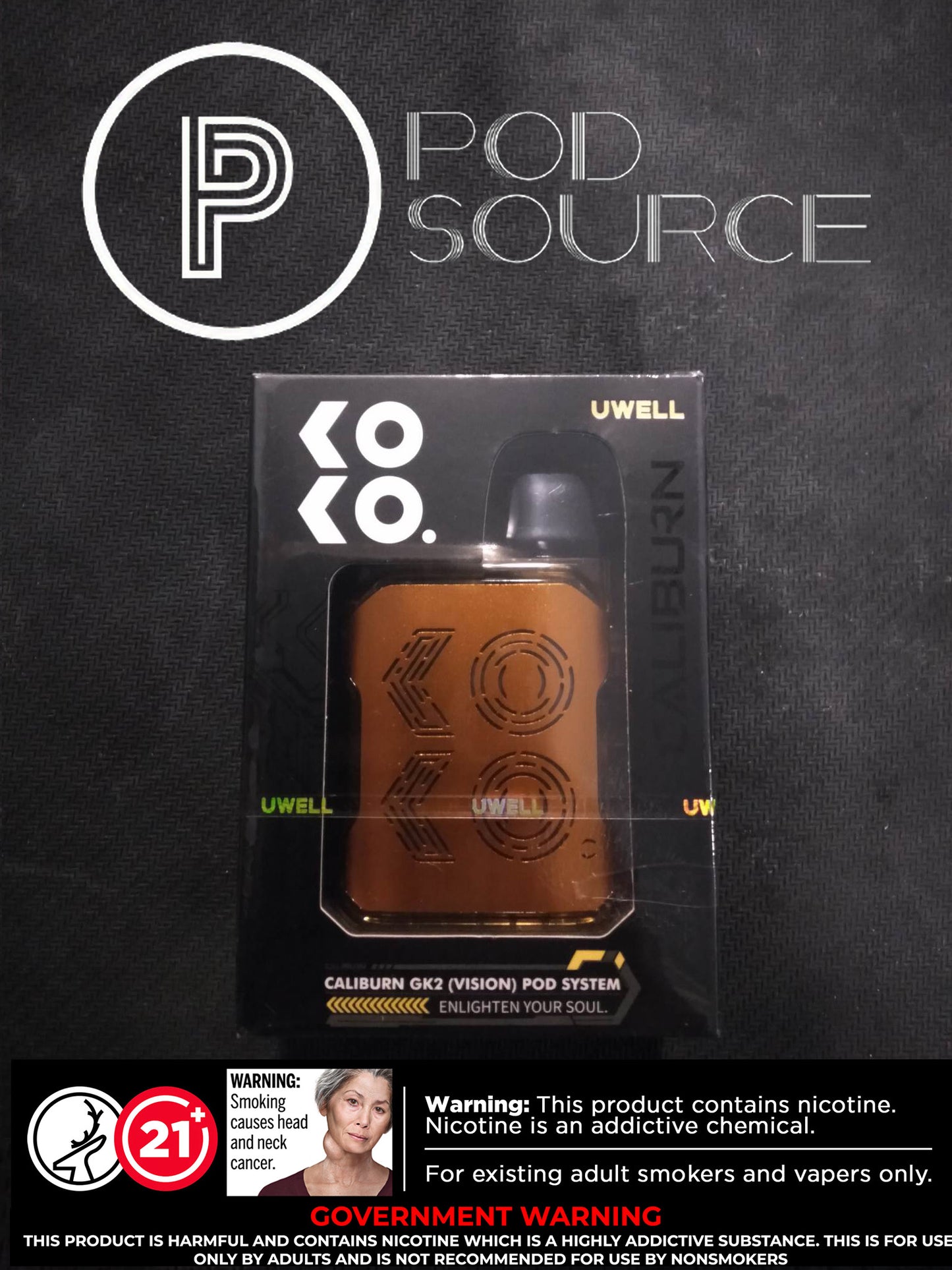 Uwell Caliburn GK2 690 mah Pod System