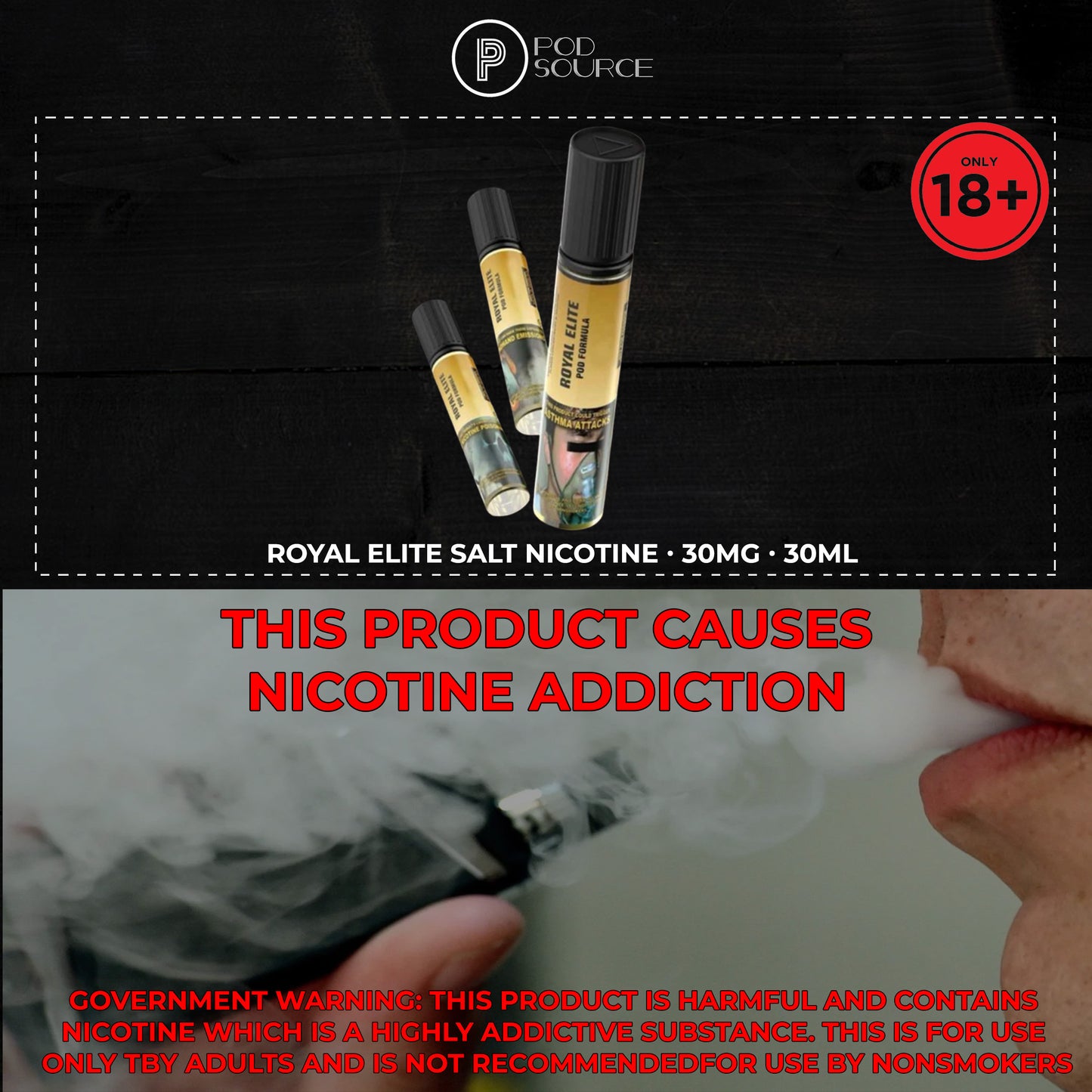 Royal Elite Pod Formula 30ml