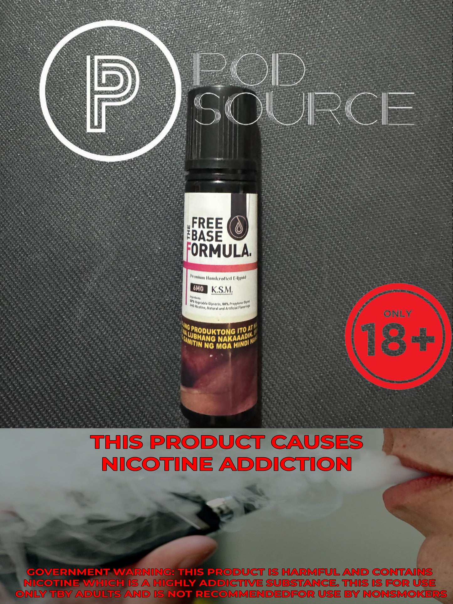 The Freebase Formula 60ml by Mr Onurbs