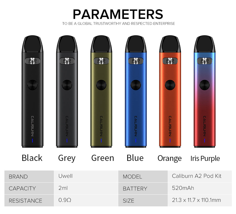 Uwell Caliburn A2 520 mAh