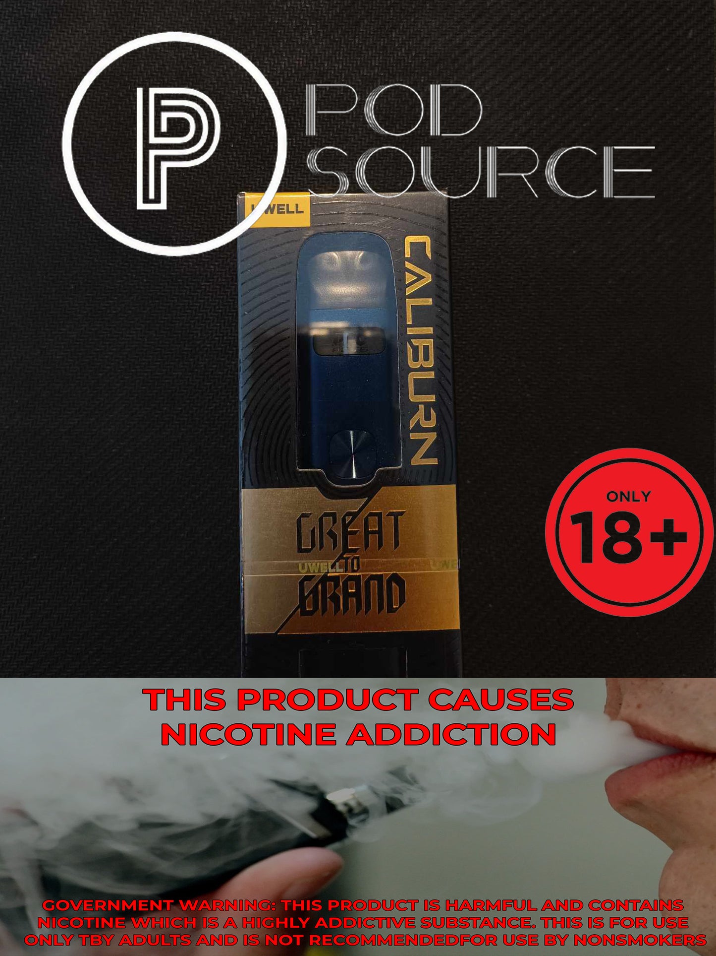 Uwell Caliburn G3 Kit 900 mah
