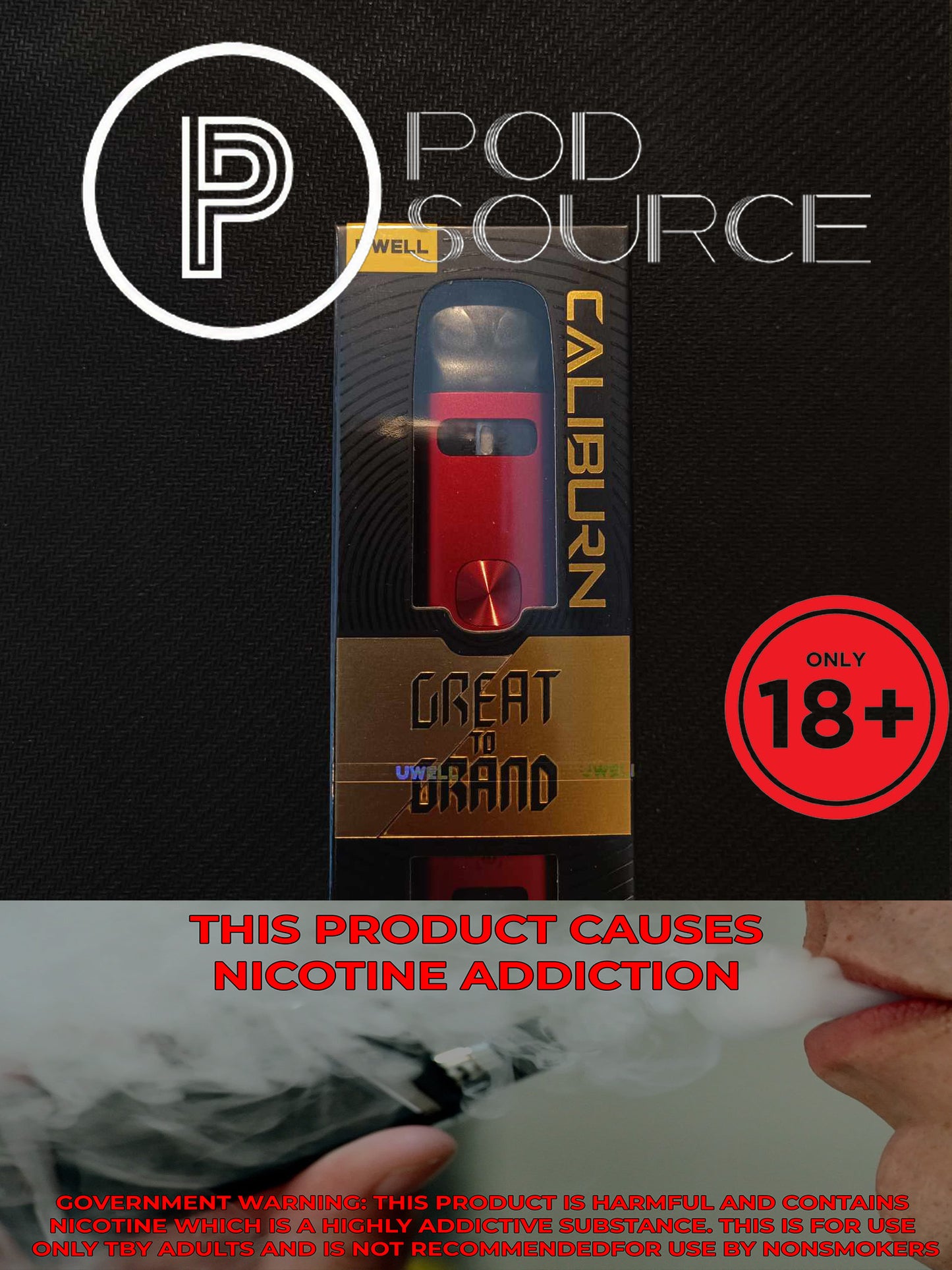 Uwell Caliburn G3 Kit 900 mah