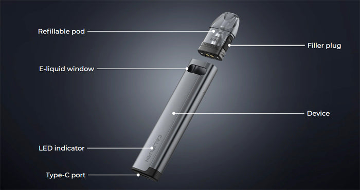 Uwell Caliburn A2s 520 mAh