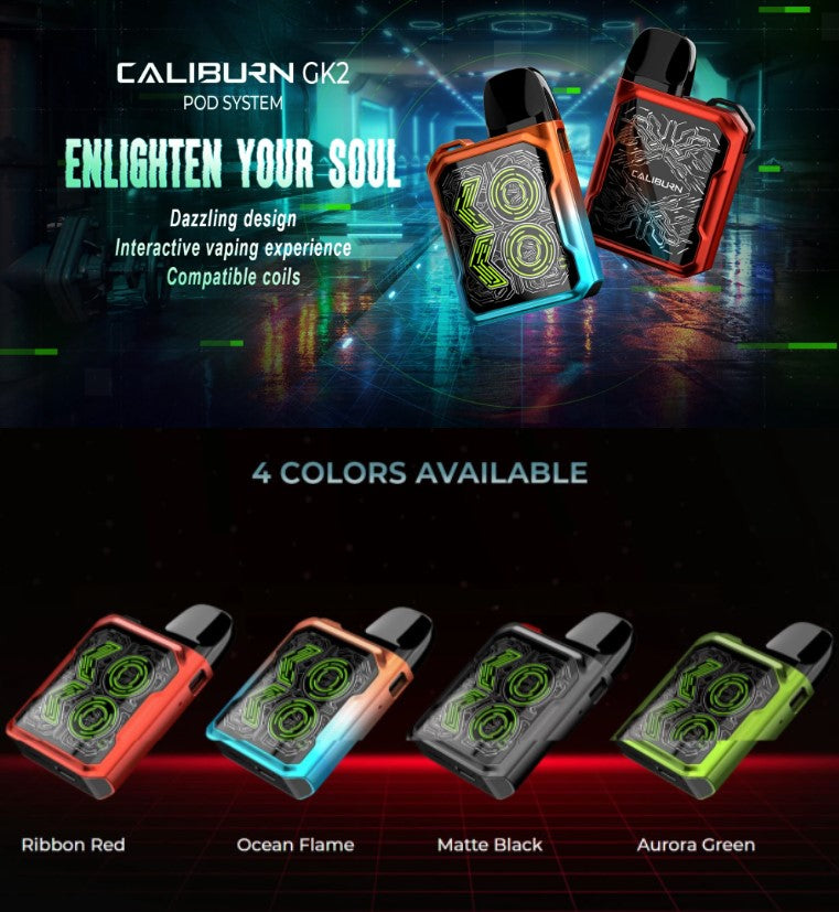 Uwell Caliburn GK2 690 mah Pod System