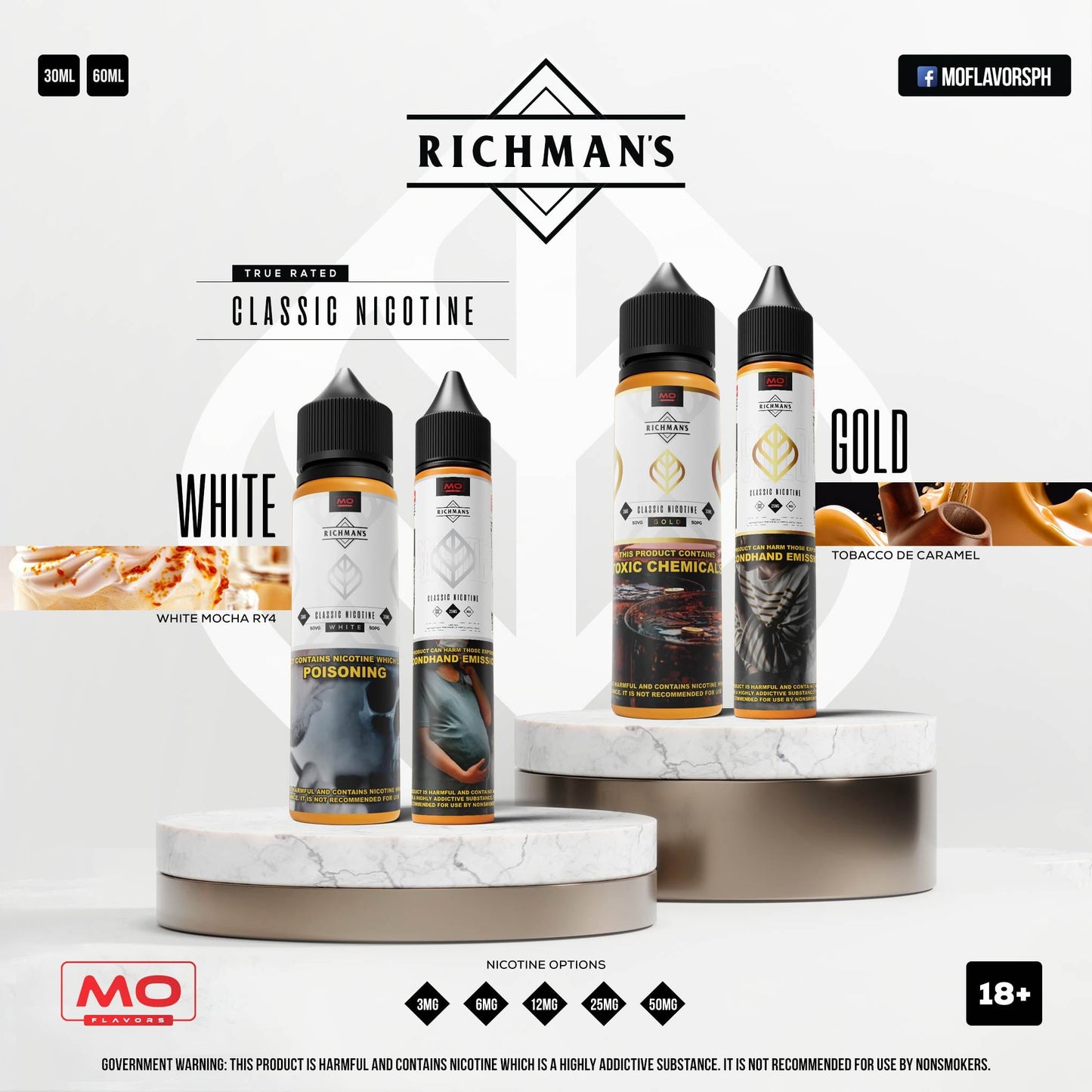 Mo Flavors Richman Ultra Salt Nicotine 30ml