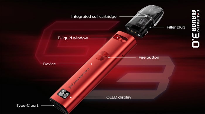 Uwell Caliburn G3 Kit 900 mah