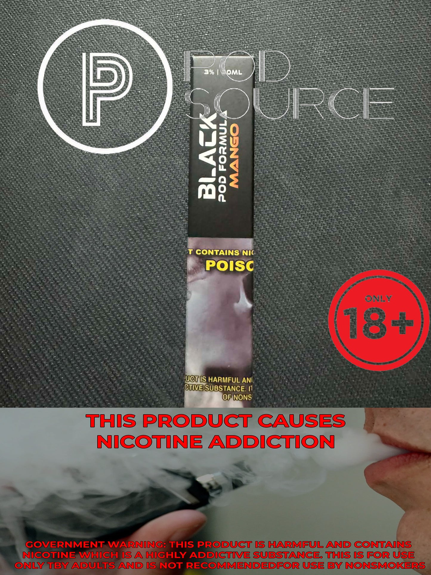 Black Elite Pod Formula 30ml