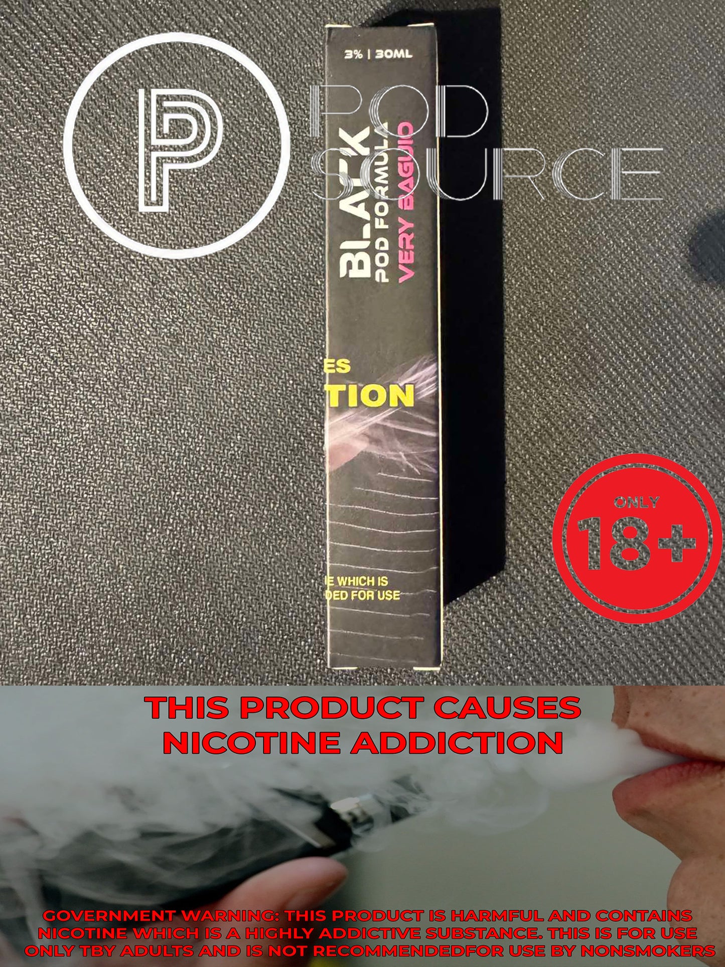 Black Elite Pod Formula 30ml
