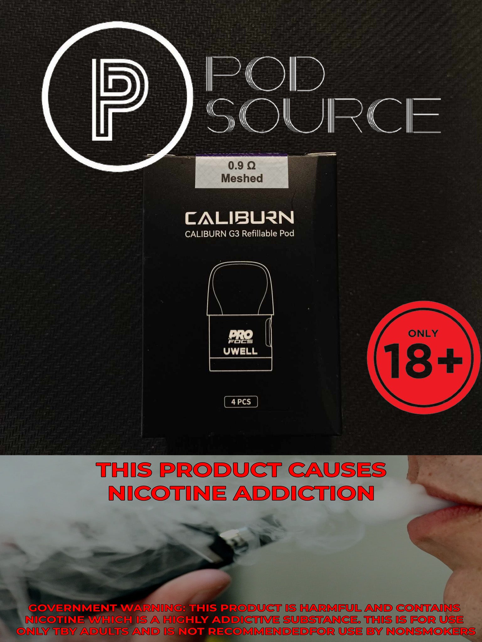 Uwell Caliburn G3 Cartridge / Uwell GPP Cartridge (4 pcs per pack) podsourcephilippines Uwell Caliburn G3 Cartridge / Uwell GPP Cartridge (4 pcs per pack) podsourcephilippines