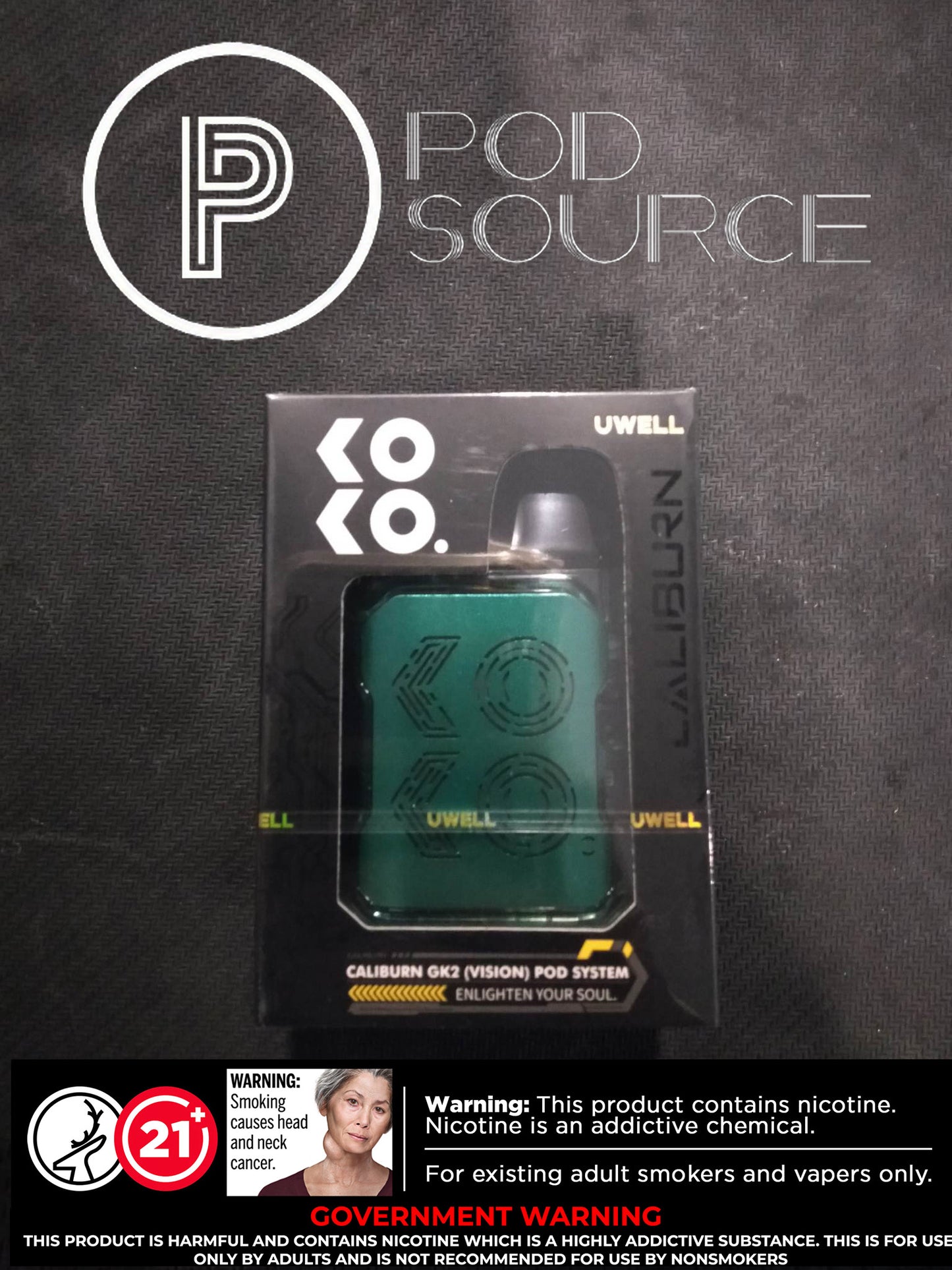 Uwell Caliburn GK2 690 mah Pod System