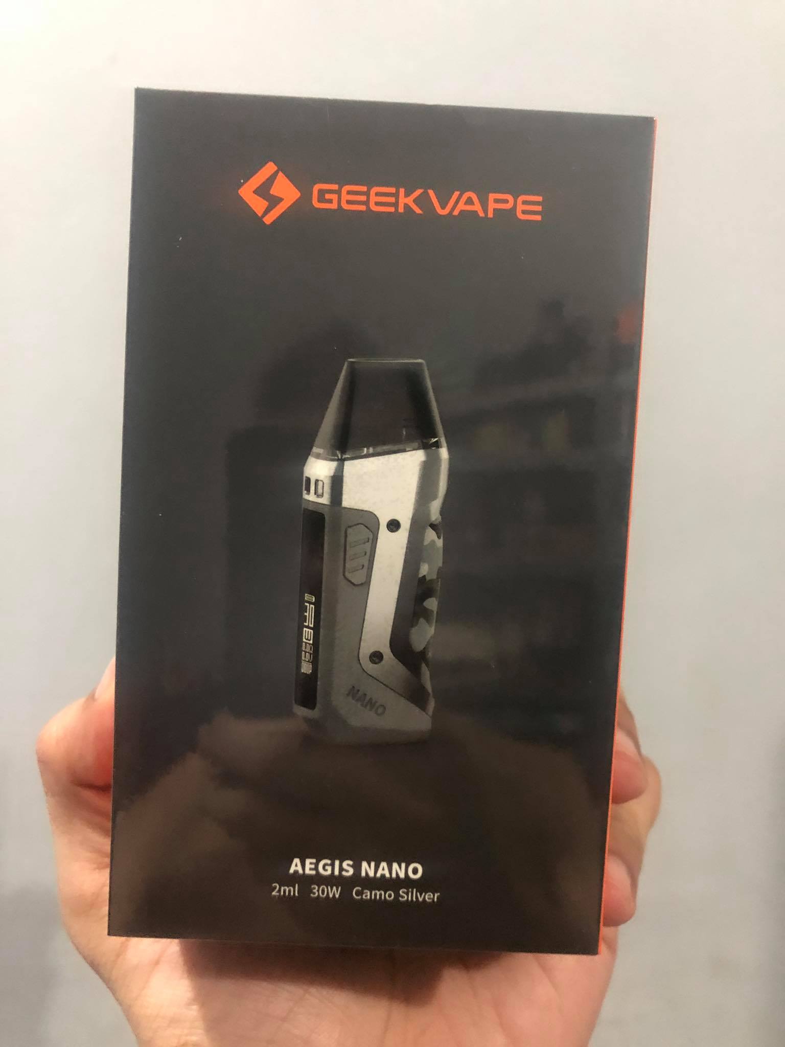 Geekvape Aegis Nano Pod Kit 800mah 30 Watts USB Type C podsourcephilippines Geekvape Aegis Nano Pod Kit 800mah 30 Watts USB Type C podsourcephilippines