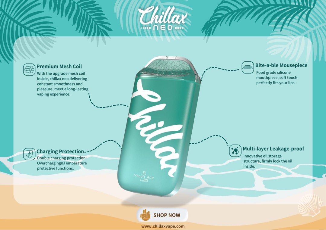 Chillax Neo Disposable 8,000 Puffs