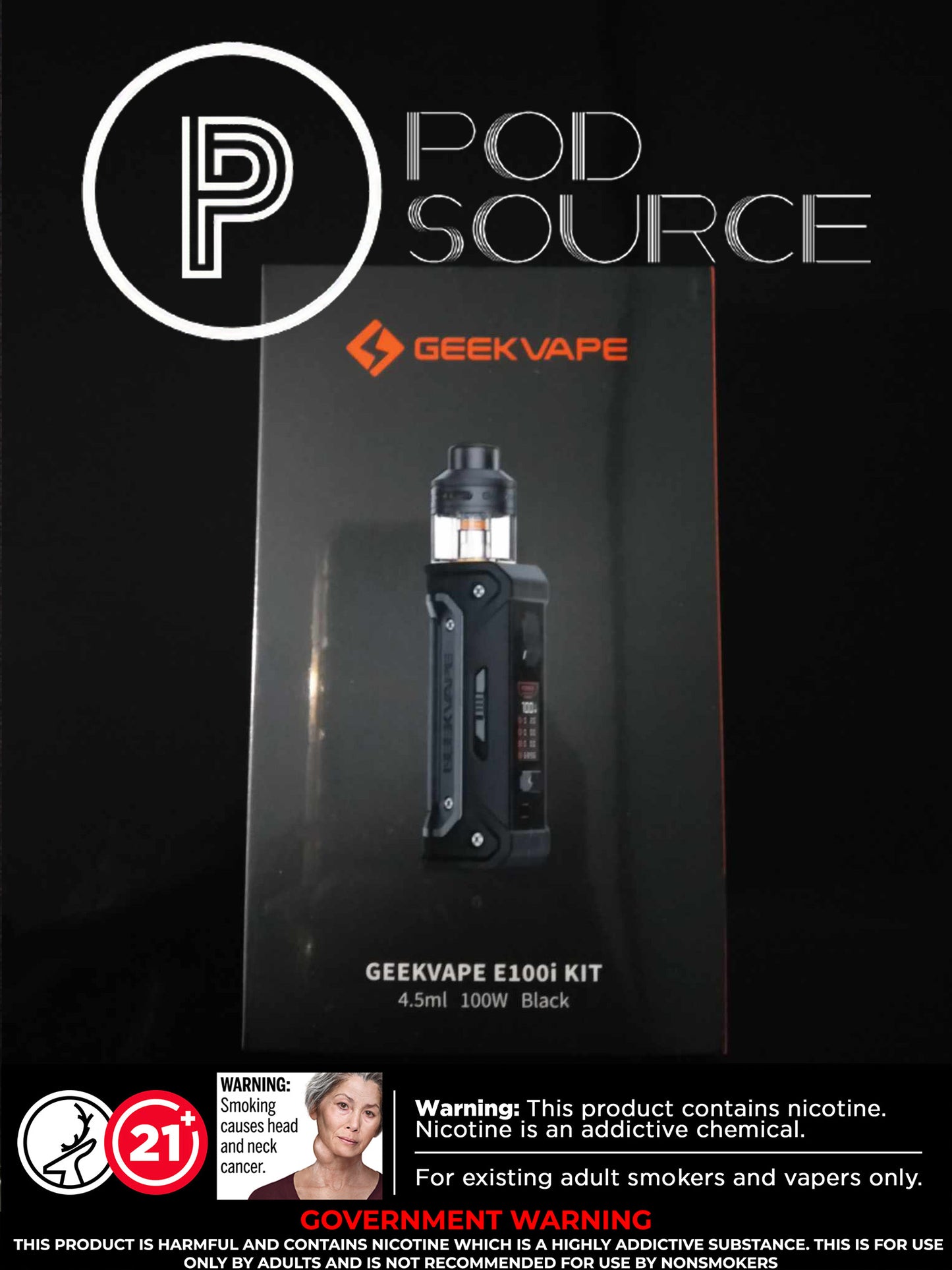 Geekvape Aegis Eteno E100i 3,000 mAh