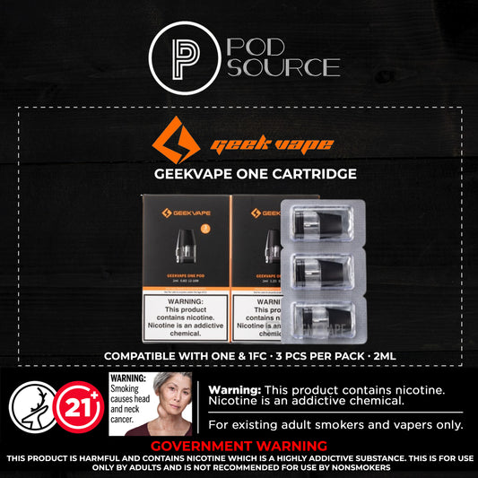 Geekvape One Cartridge (3 Pcs per Pack)