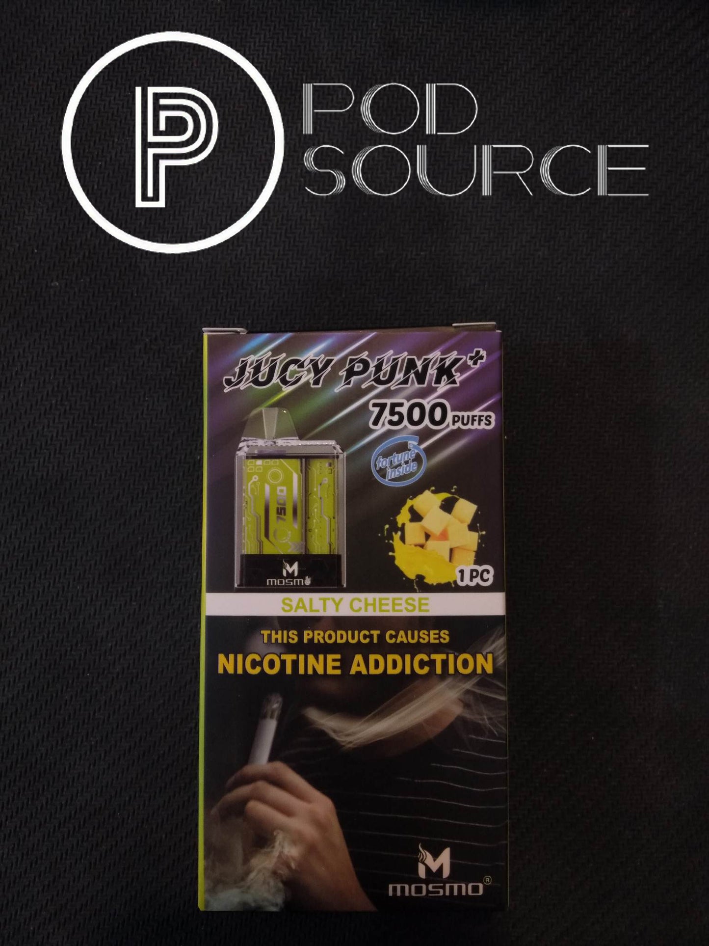 Mosmo Jucy Punk Diposable 7,500 Puffs With Lanyard