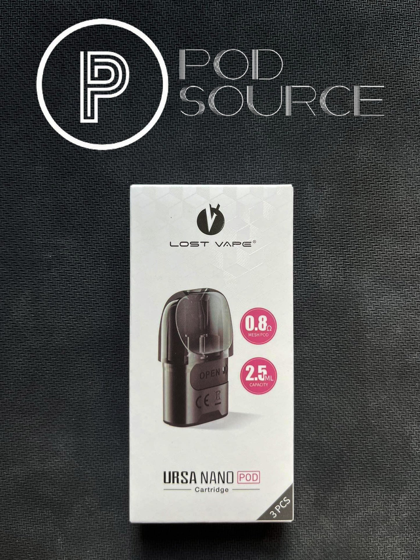 Lost Vape Ursa Nano Cartridge (3pcs per pack)