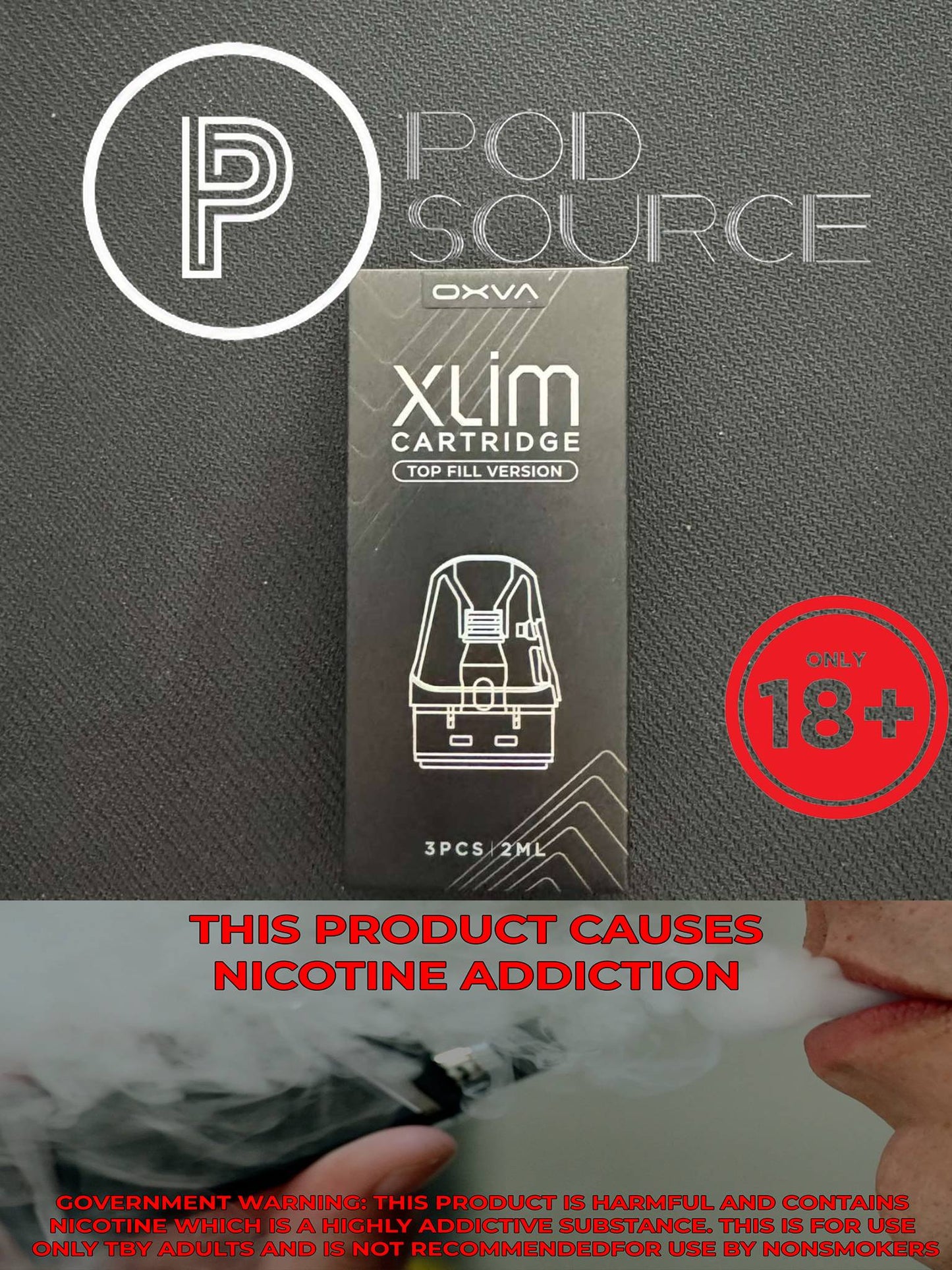 Oxva Xlim V2 Replacement Cartridge for XLIM, XLIM PRO, XLIM SE