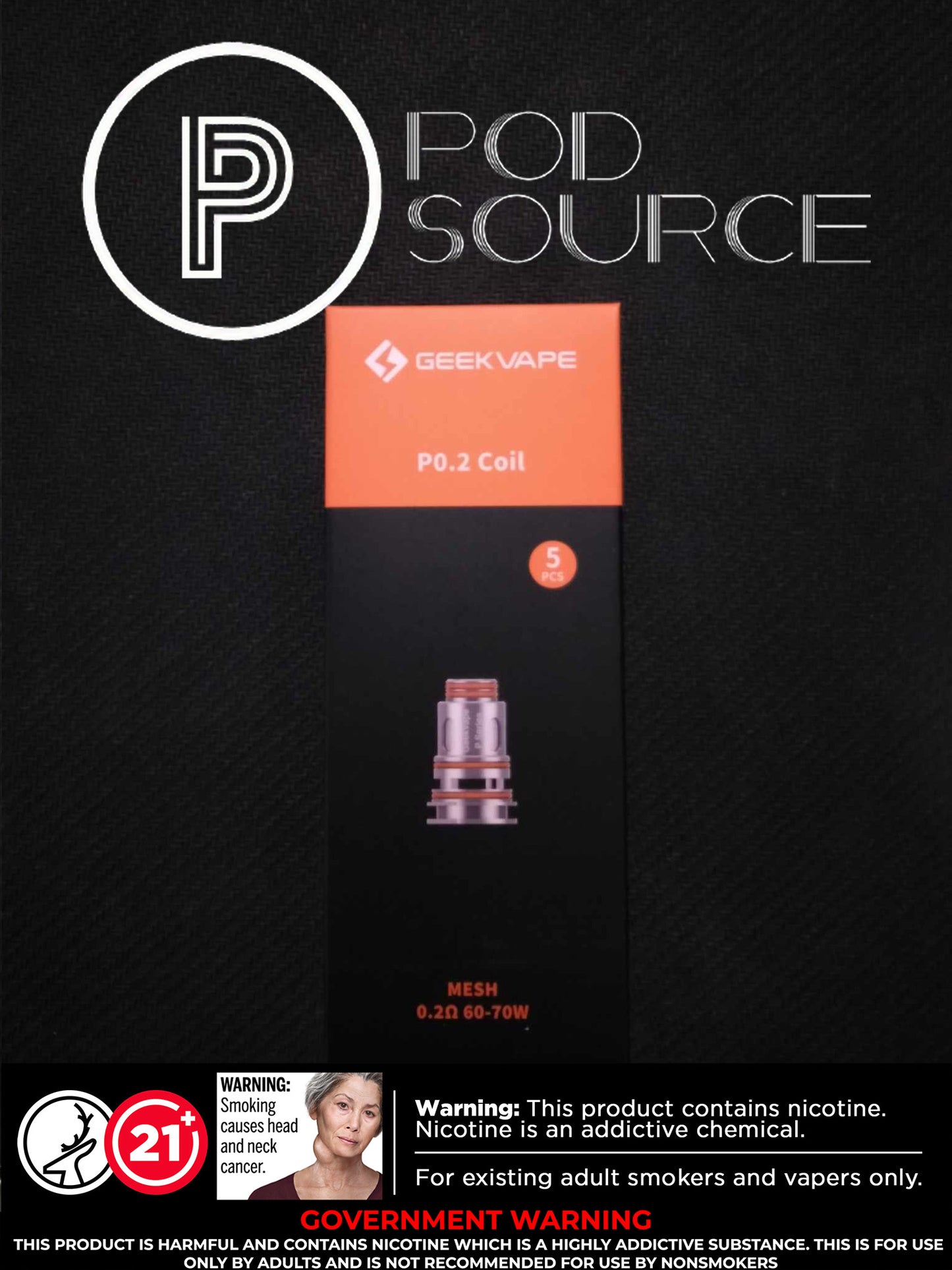 Geekvape P Series Coils (5 per pack)