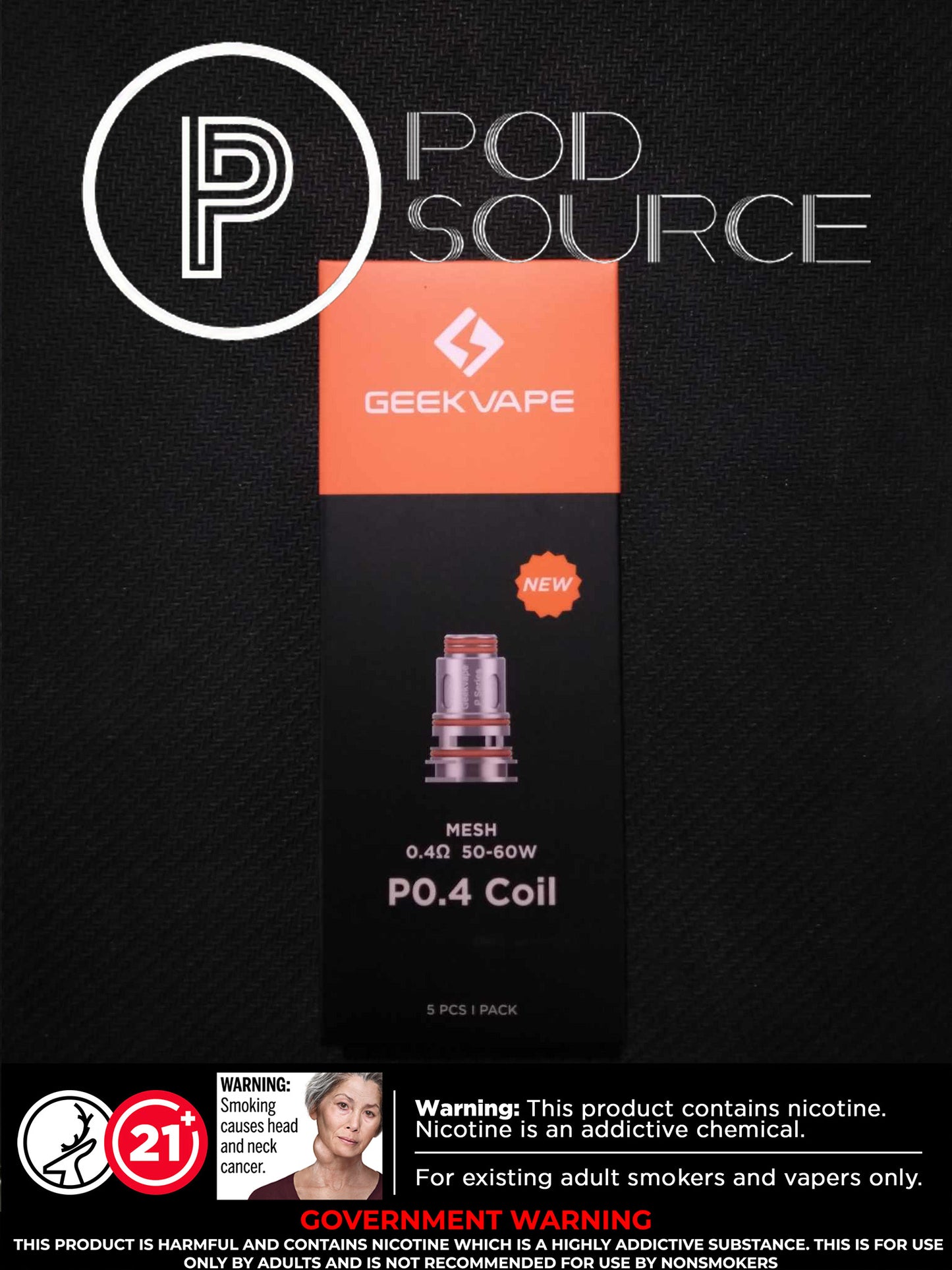 Geekvape P Series Coils (5 per pack)