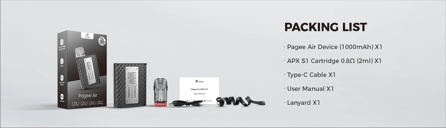 Nevoks Pagee Air Pod System 1,000mAh
