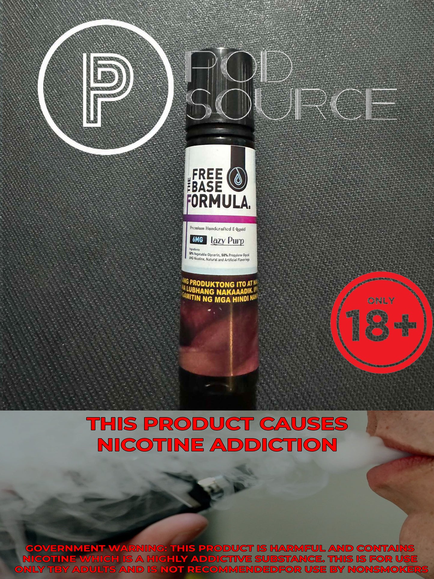 The Freebase Formula 60ml by Mr Onurbs