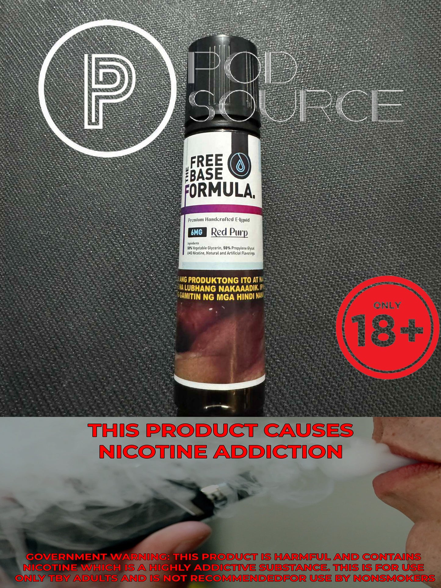 The Freebase Formula 60ml by Mr Onurbs