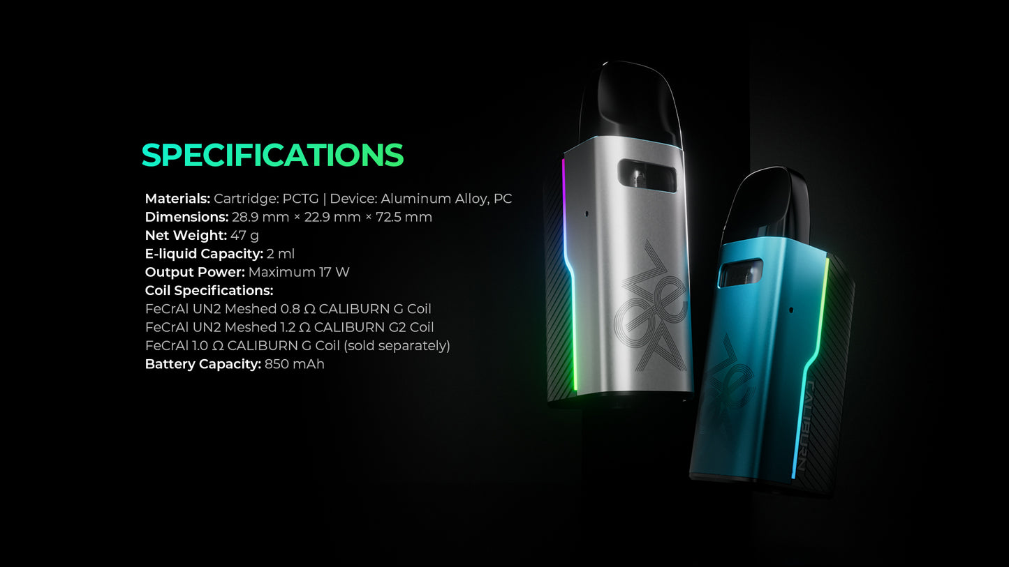 Uwell Caliburn GZ2 850 mAh