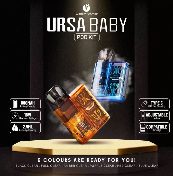 Lost Vape Ursa Baby 800 mAh