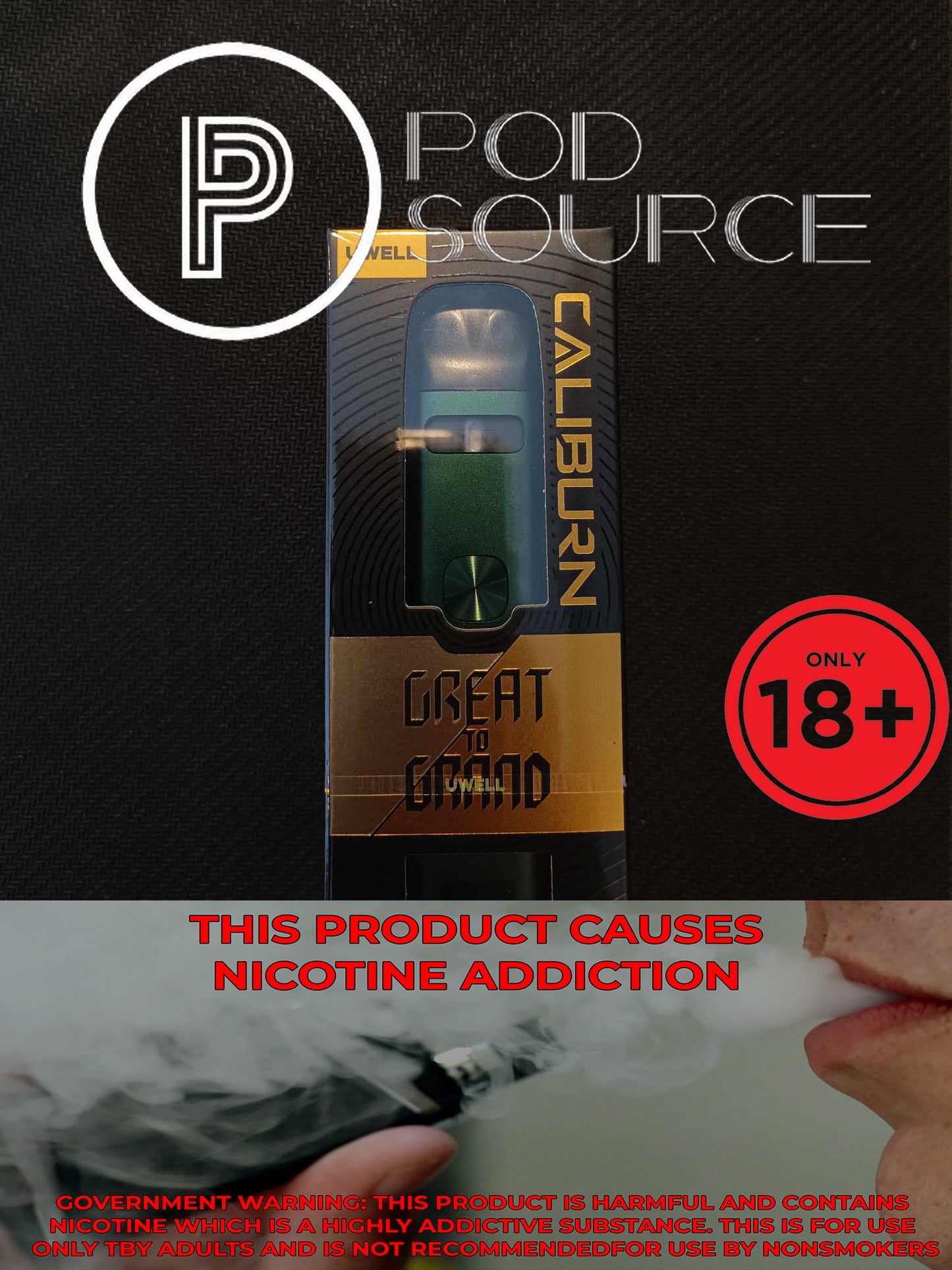Uwell Caliburn G3 Kit 900 mah