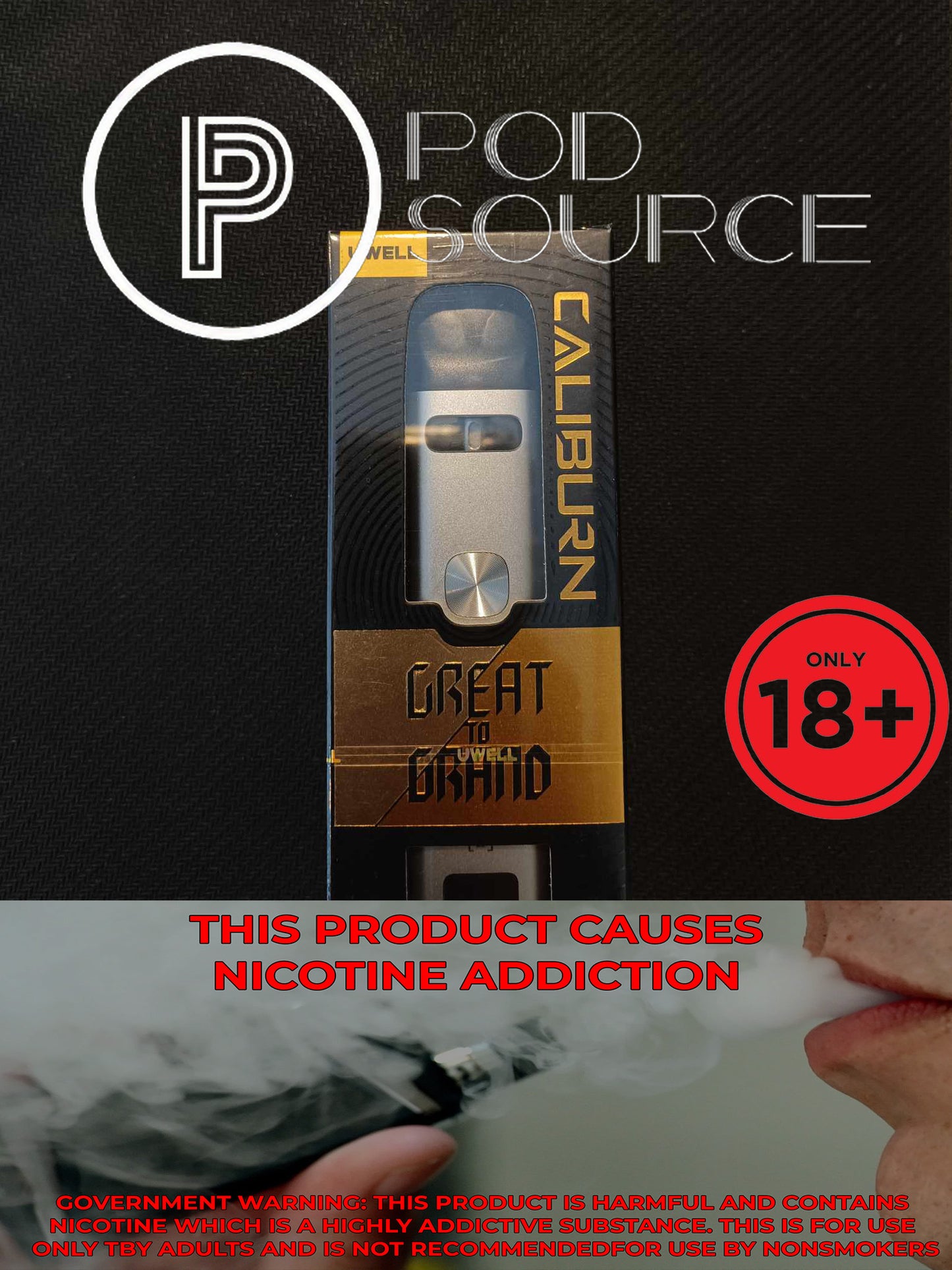 Uwell Caliburn G3 Kit 900 mah
