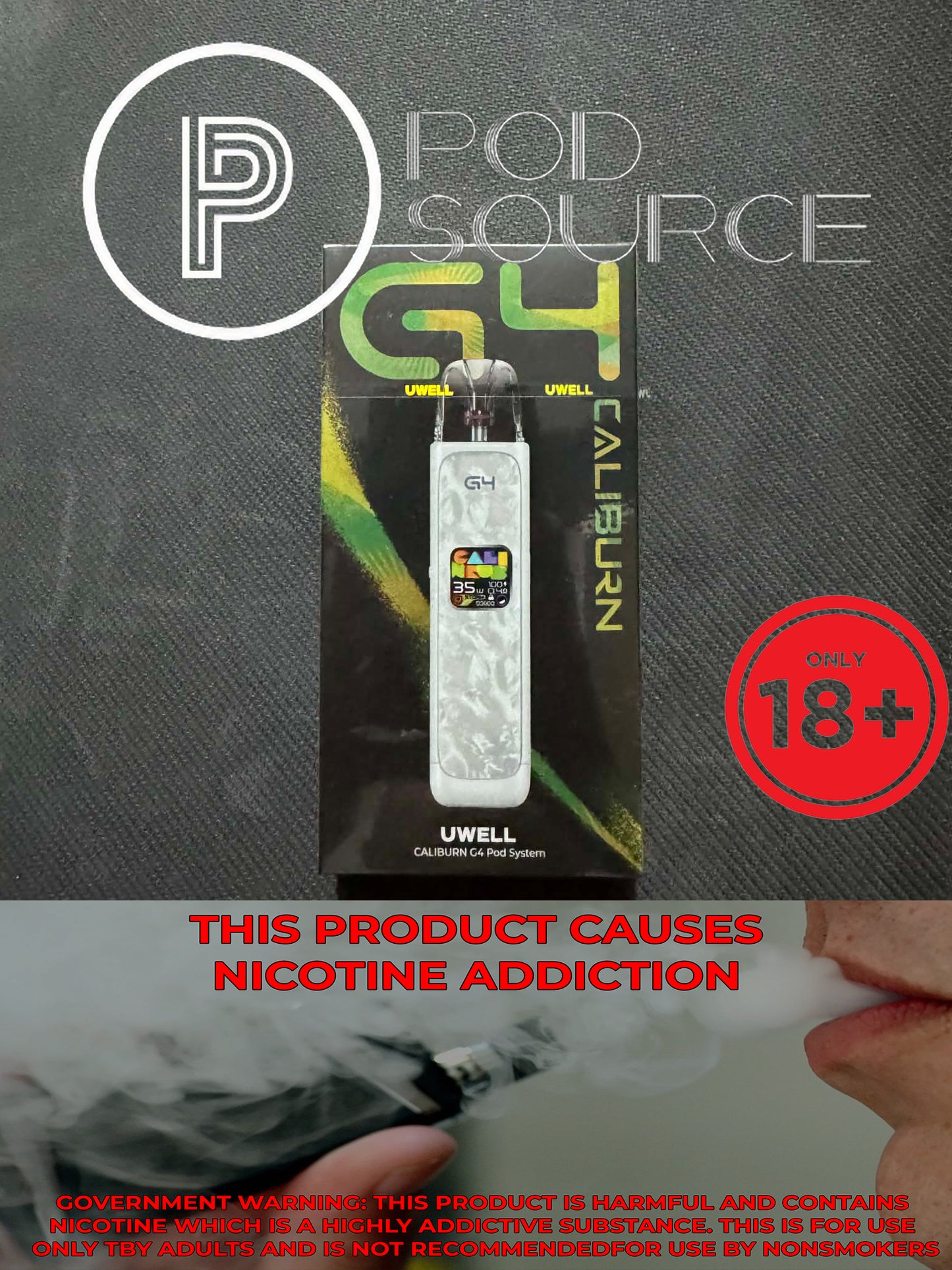 Uwell Caliburn G4 35W Pod System podsourcephilippines Uwell Caliburn G4 35W Pod System podsourcephilippines