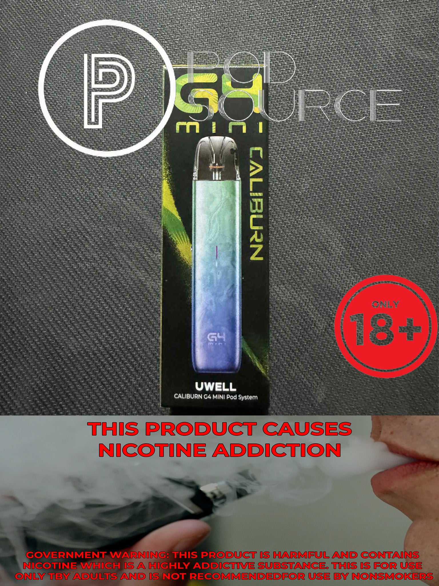 Uwell G4 Mini 1,100 mAh Pod System podsourcephilippines Uwell G4 Mini 1,100 mAh Pod System podsourcephilippines