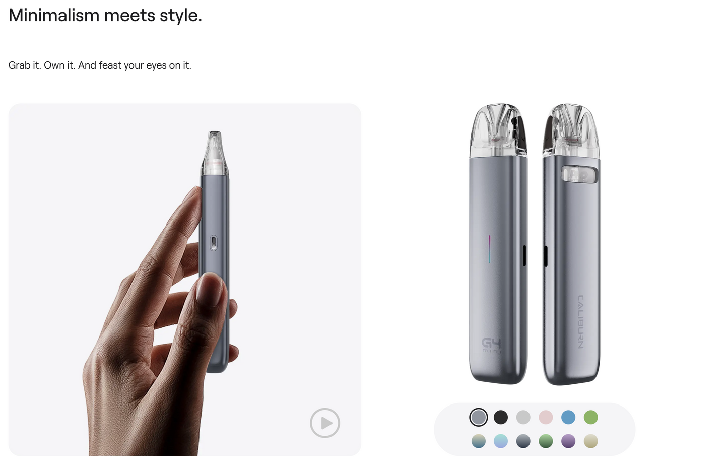 Uwell G4 Mini 1,100 mAh Pod System