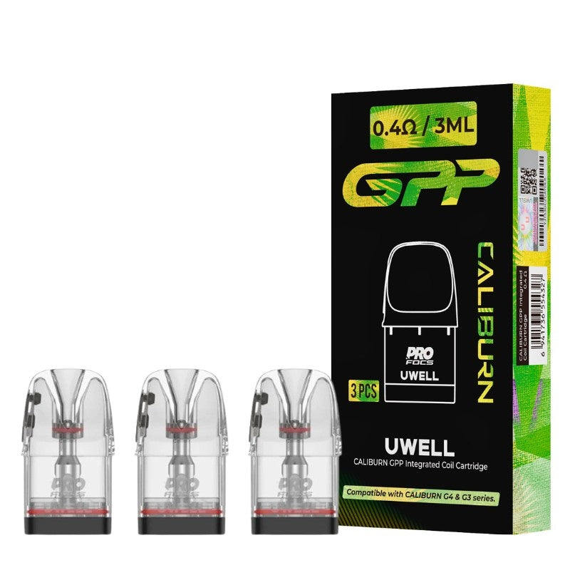 Uwell Caliburn GPP Cartridge 3ML (3 pcs per pack)