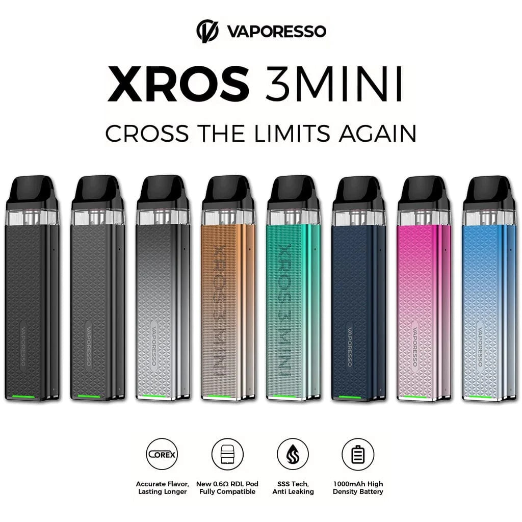 Vaporesso Xros 3 Mini 1,000 mAh