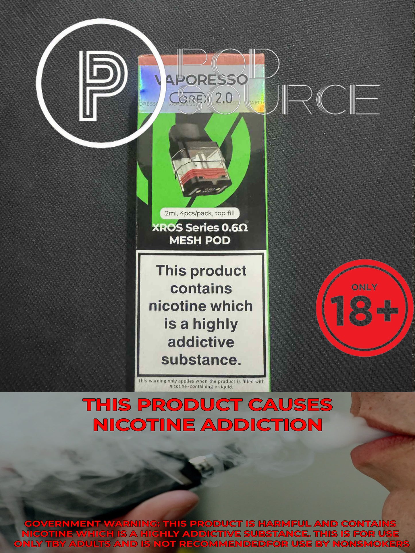 [OEM] Vaporesso Xros Cartridge - Corex 2.0