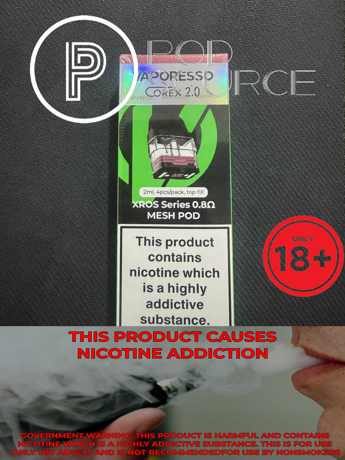 [OEM] Vaporesso Xros Cartridge - Corex 2.0