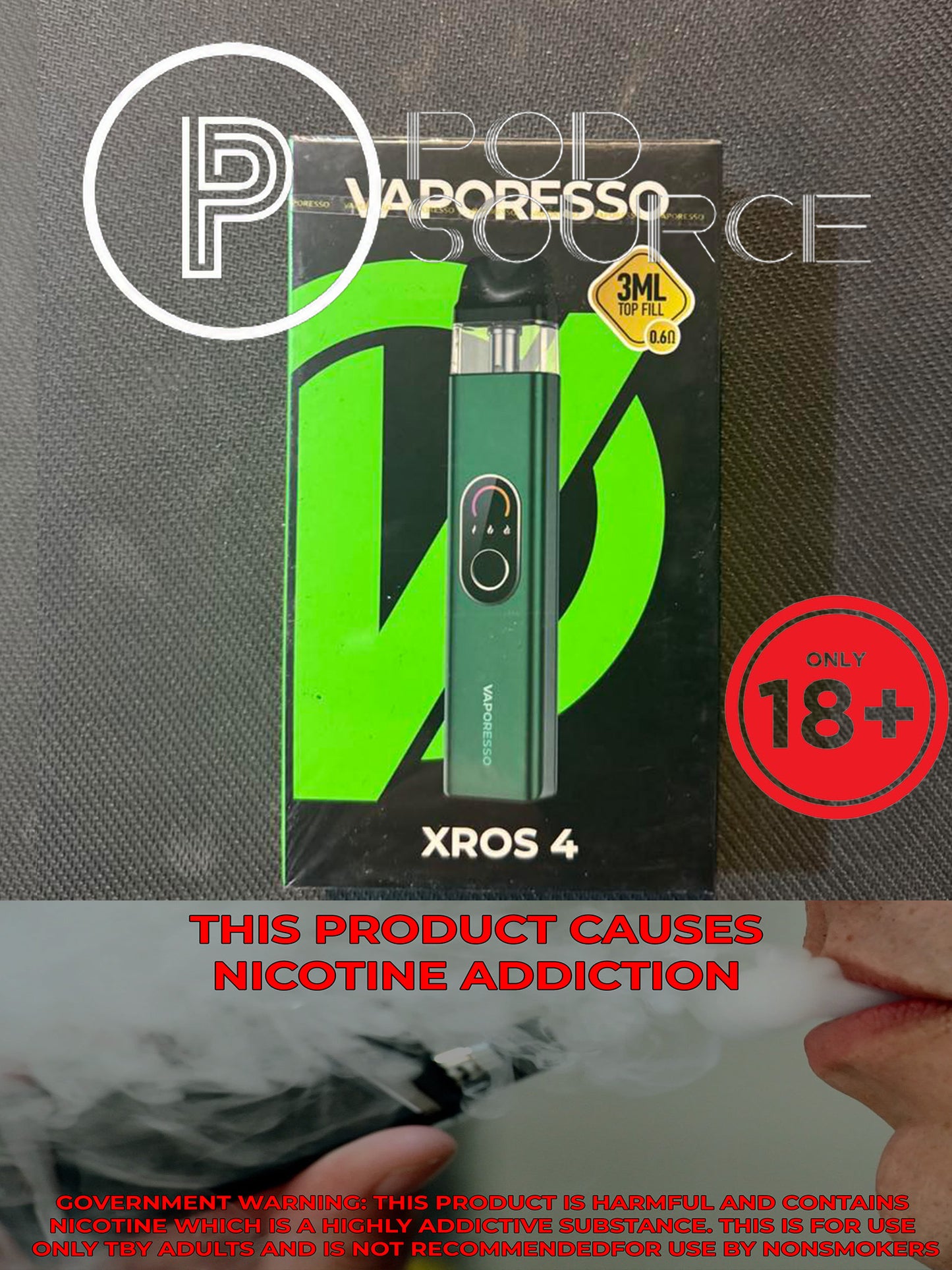 Vaporesso Xros 4 Kit 1,000mAh