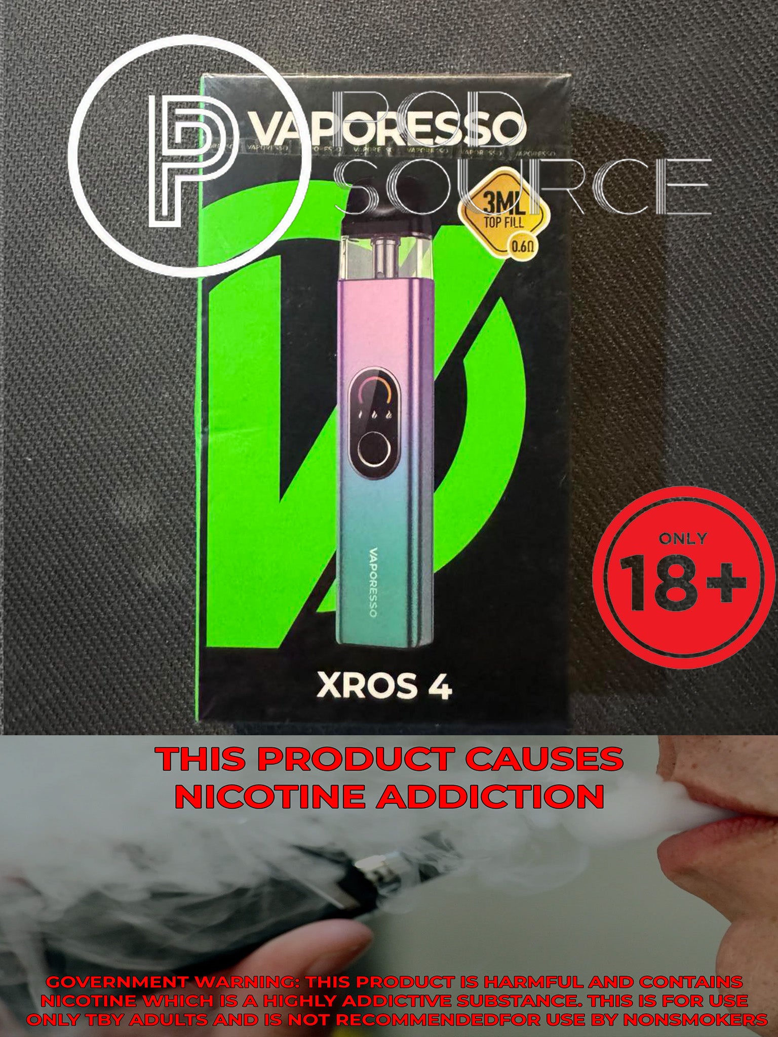 Vaporesso Xros 4 Kit 1,000mAh podsourcephilippines Vaporesso Xros 4 Kit 1,000mAh podsourcephilippines