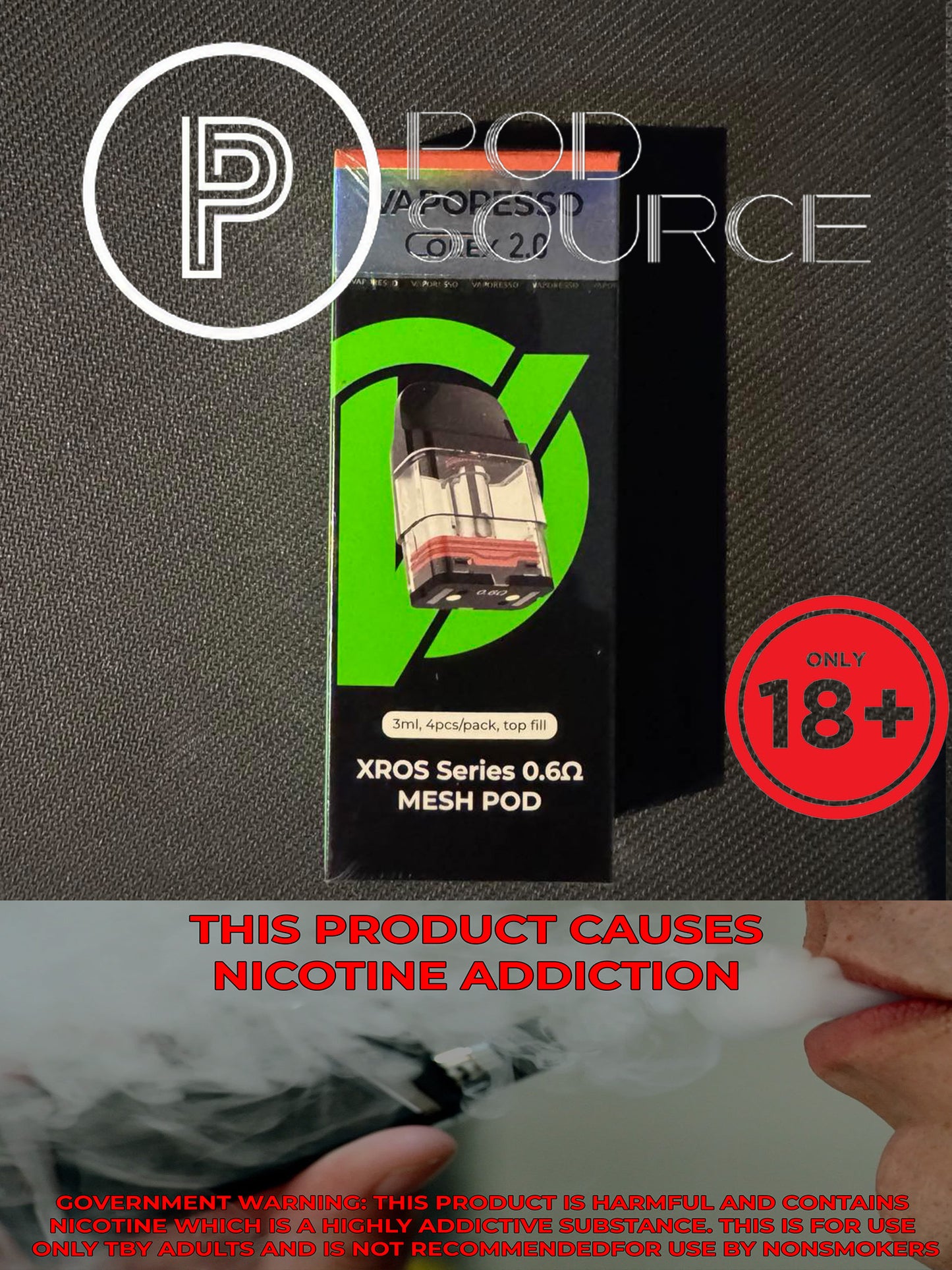 Vaporesso Xros Series Cartridge Corex 2.0 (4 pcs per pack)